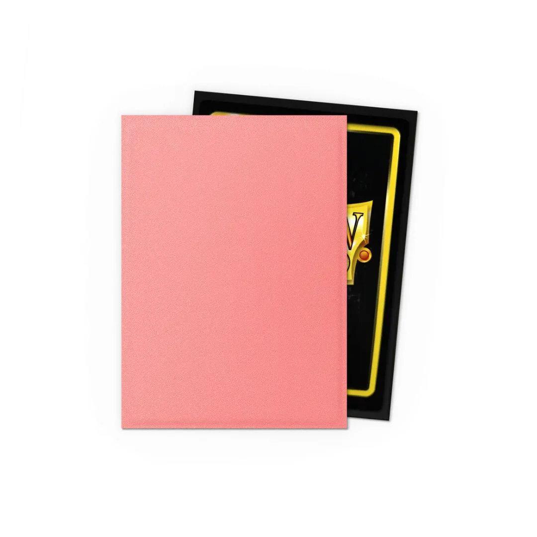 Dragon Shield: Standard Sleeves Dual Matte - 100st - Peach - Image 2