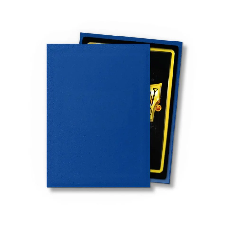 Dragon Shield: Standard Sleeves Matte - 100st - Blue - Image 2