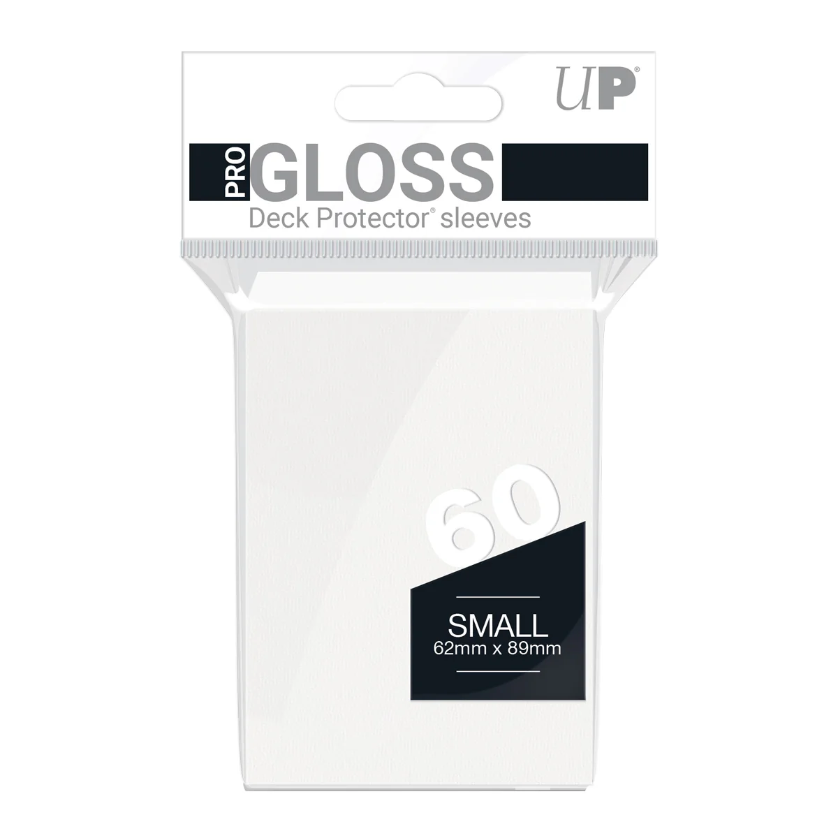 Ultra PRO: PRO-Gloss Small Deck Protector Sleeves Vit, 60st