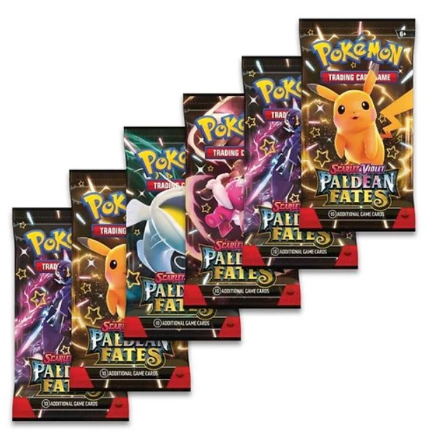 Pokémon Scarlet & Violet 4.5: Paldean Fates Booster Bundle 6-Pack - Image 2