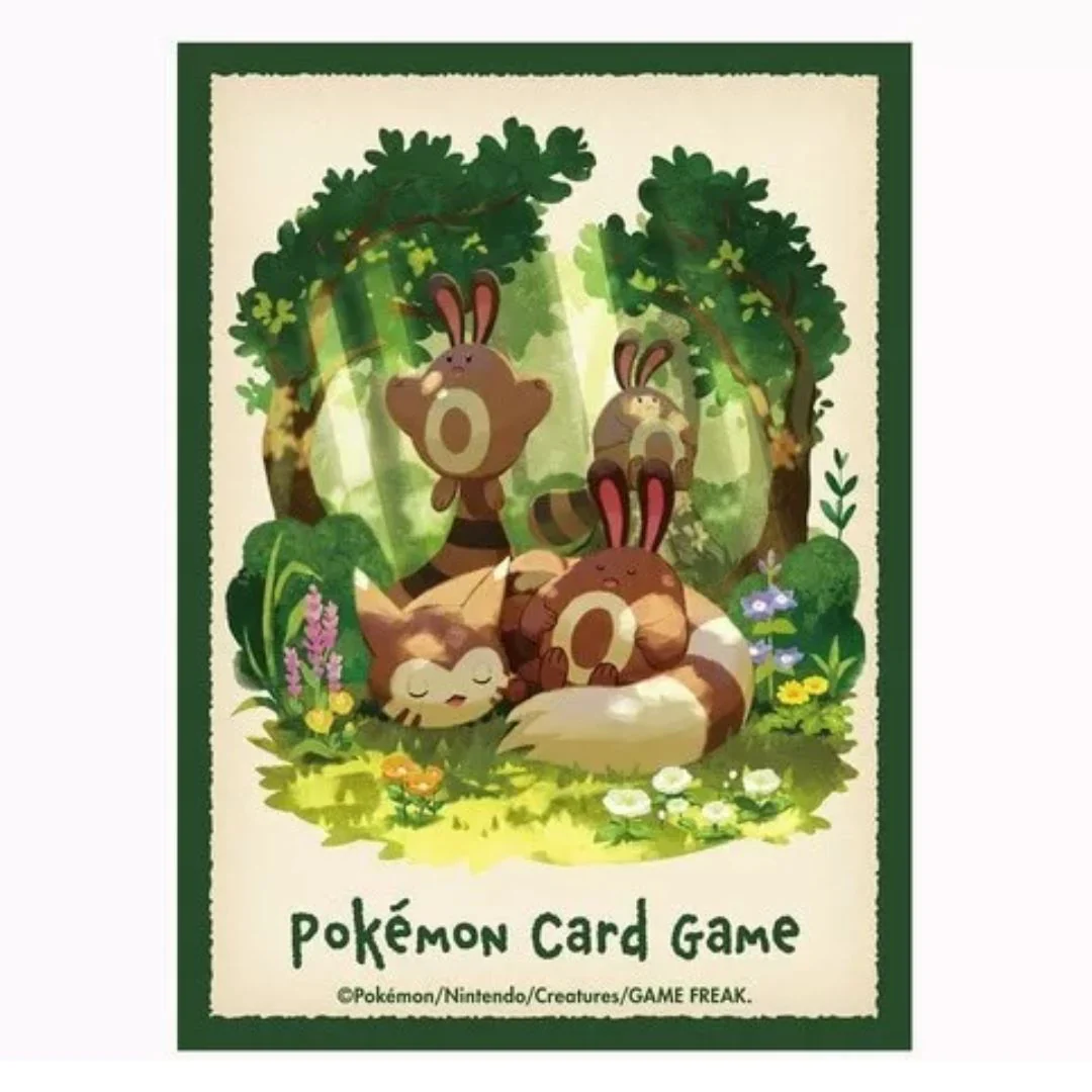 Pokémon Center Japan - Furret & Sentret Card Sleeves - 64st