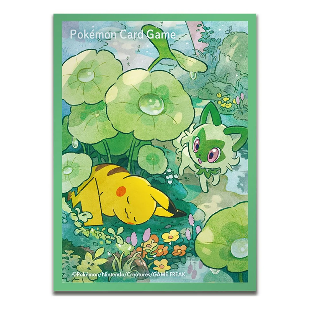 Pokémon Center Japan - Pikachu & Sprigatito Card Sleeves - 64st