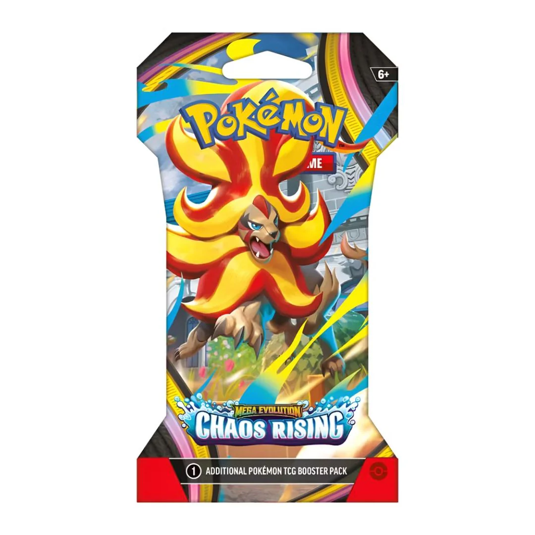 Pokémon Mega Evolution: Chaos Rising Sleeved Booster Pack - Image 4