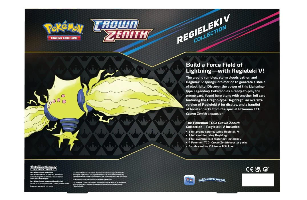 Pokémon TCG: Crown Zenith Regieleki V Collection Box - Image 2