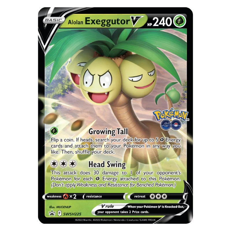 Pokémon TCG: Pokémon GO Collection Box: Alolan Exeggutor V - Image 2