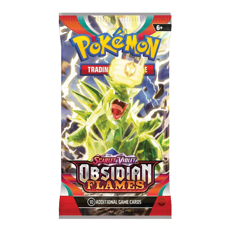 Pokémon Scarlet & Violet 3: Obsidian Flames Booster Pack - Image 4