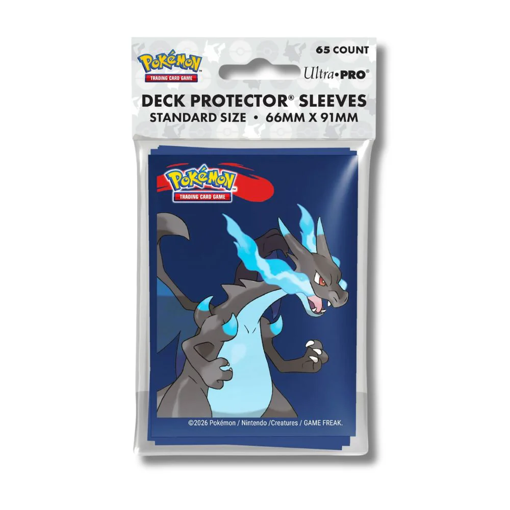 Ultra PRO: Pokémon: Mega Charizard X Deck Protector Sleeves - 65st