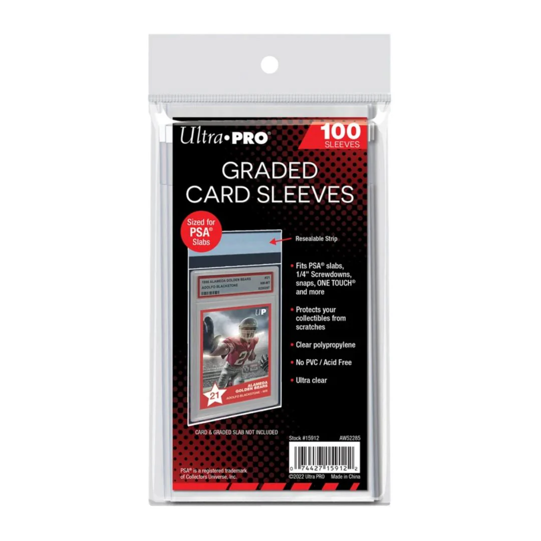 Ultra PRO: PSA Graded Card Soft Sleeves Resealable