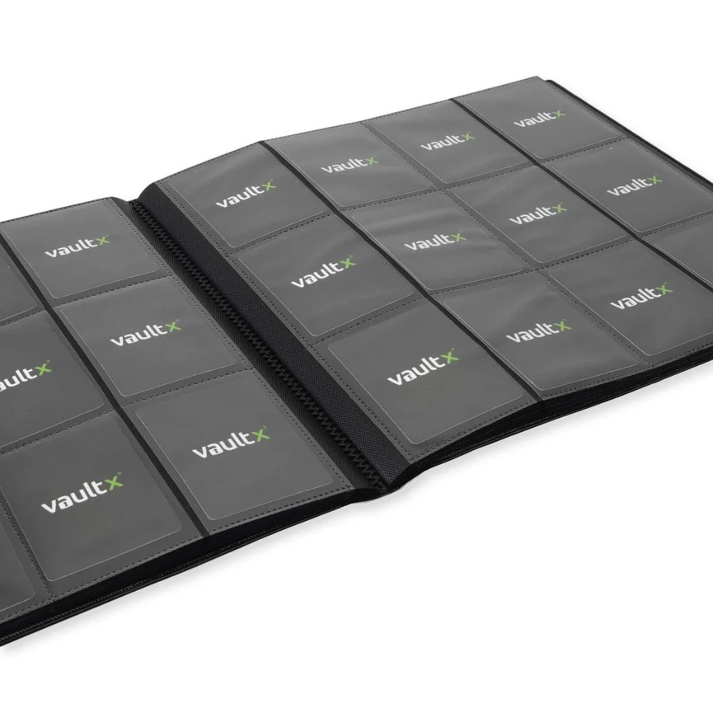 Vault X: 12-Pocket Strap Binder - Black - Image 2